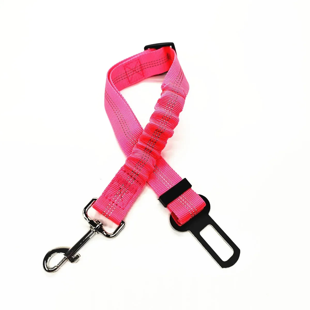 🚗 Adjustable Pet Car Seat Belt – Safety Harness Lead Clip for Dogs & Cats