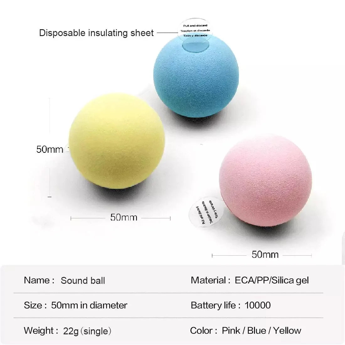 🎾 Smart Interactive Catnip Ball – Plush Electric Squeak Toy for Cats & Kittens