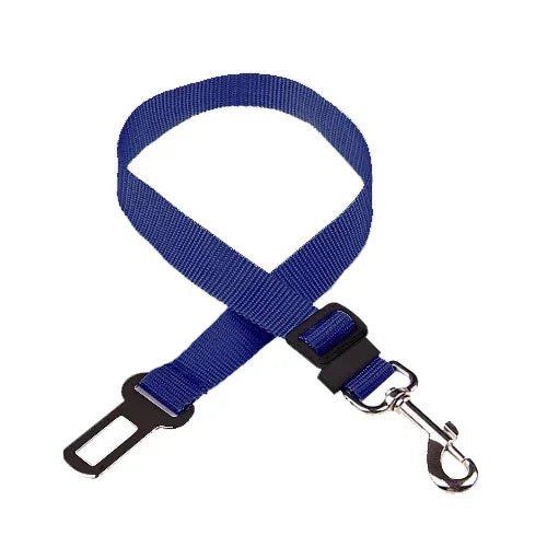 🚗 Adjustable Pet Car Seat Belt – Safety Harness Lead Clip for Dogs & Cats