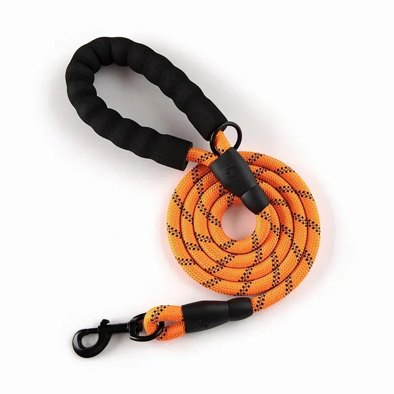 🦮 150cm Strong Dog Leash – Reflective & Heavy-Duty for All Dog Sizes