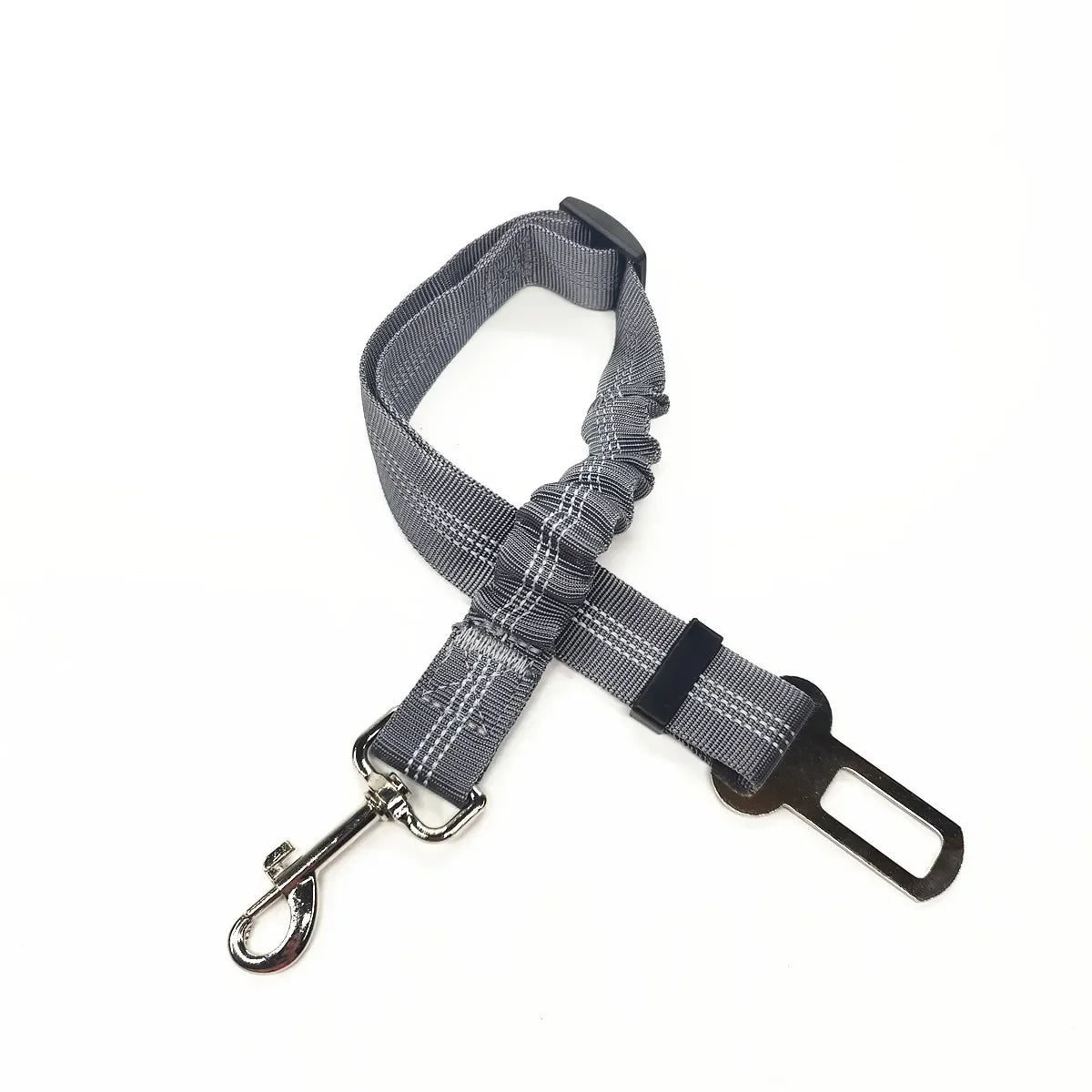 🚗 Adjustable Pet Car Seat Belt – Safety Harness Lead Clip for Dogs & Cats