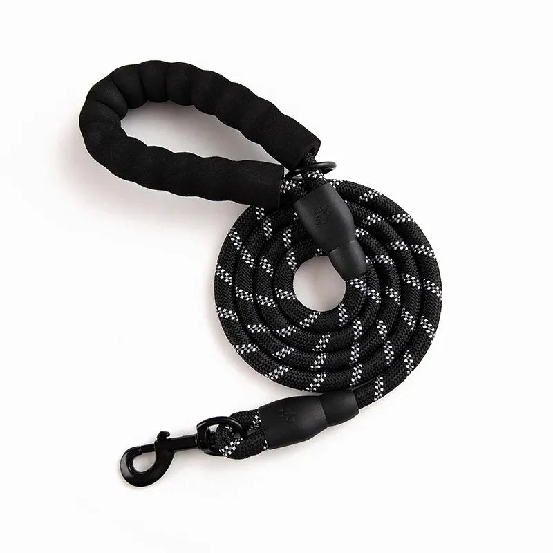 🦮 150cm Strong Dog Leash – Reflective & Heavy-Duty for All Dog Sizes