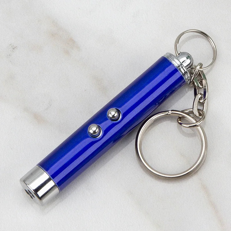 🔦 Cat Laser Pointer Toy – Interactive Light & Training Fun for Indoor Cats