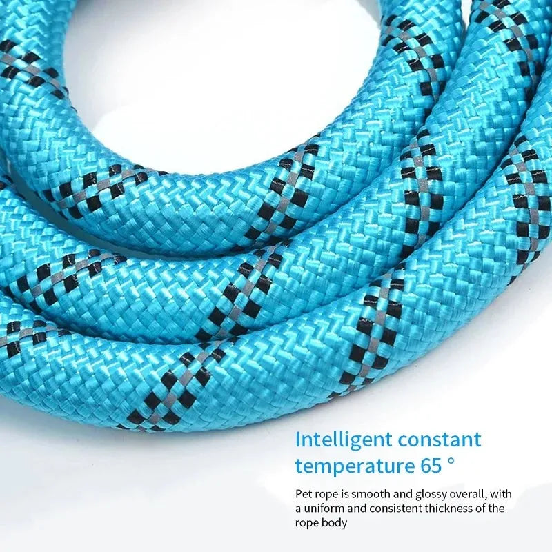 🦮 150cm Strong Dog Leash – Reflective & Heavy-Duty for All Dog Sizes