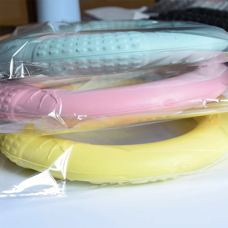 🎯 Dog Training Ring Puller Toy – Chewable Flying Disk for Outdoor Play &amp; Training