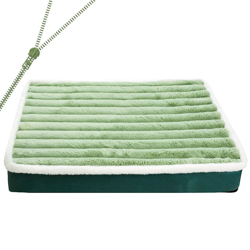 🛏️ Removable Dog Bed Mat – Washable Pet Cushion for Small and Medium Dogs