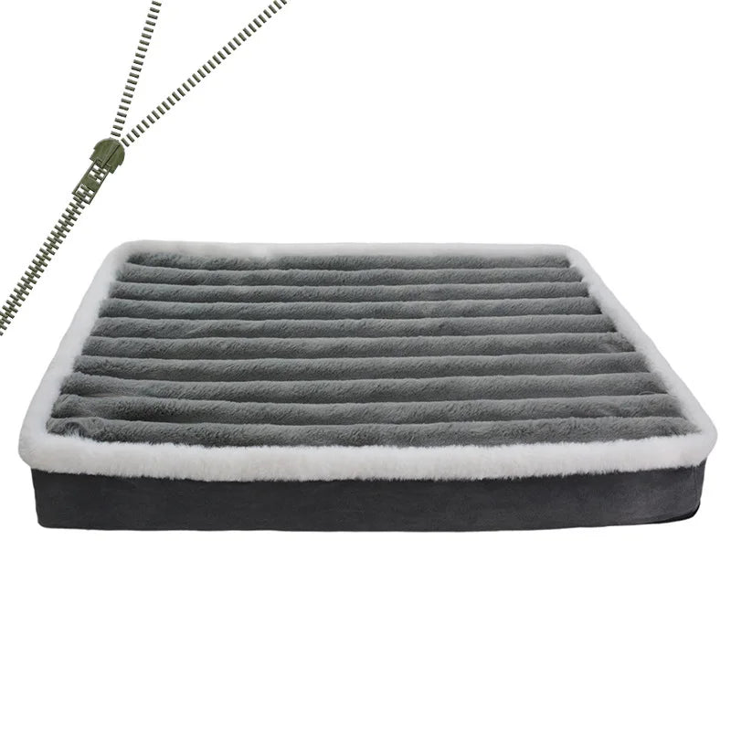 🛏️ Removable Dog Bed Mat – Washable Pet Cushion for Small and Medium Dogs