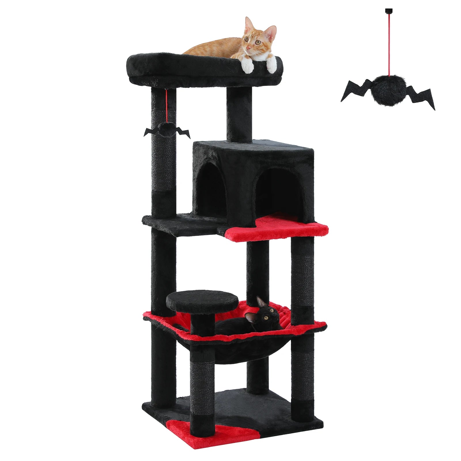🐱 Multi-Level Luxury Cat Tree – Scratching Post Tower with Condo House for Indoor Cats