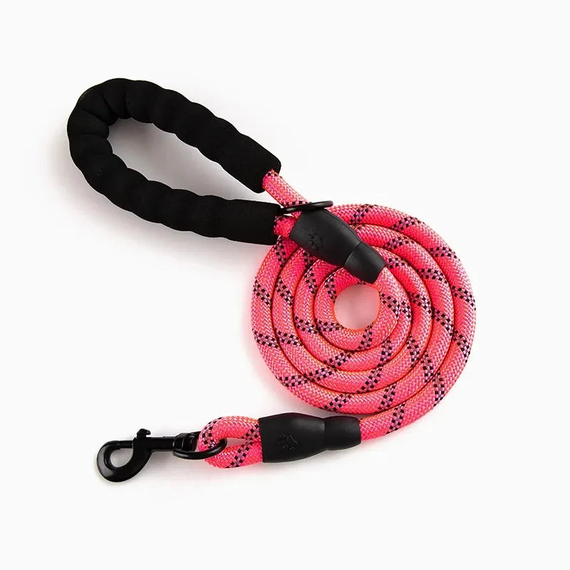 🦮 150cm Strong Dog Leash – Reflective & Heavy-Duty for All Dog Sizes