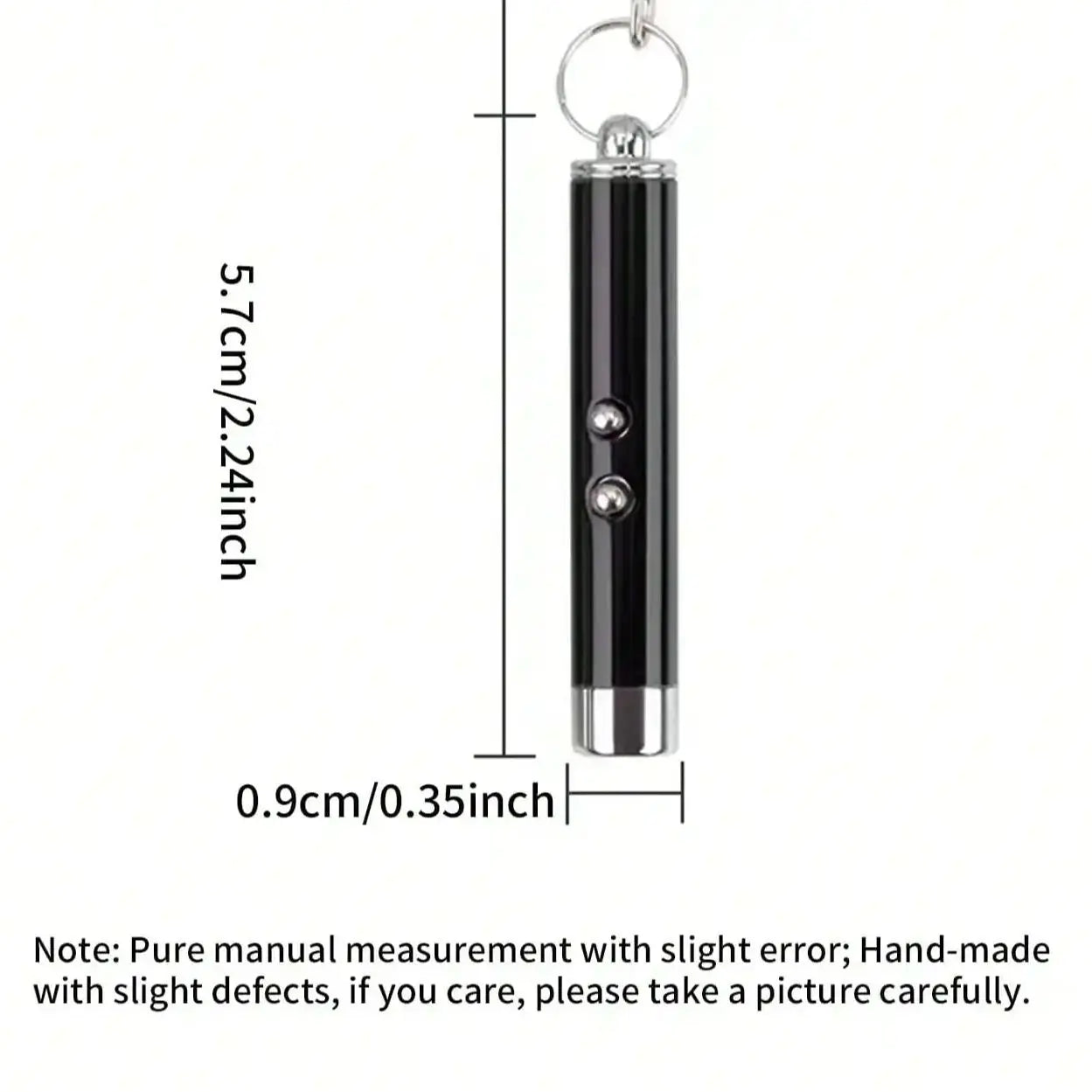 🔦 Cat Laser Pointer Toy – Interactive Light & Training Fun for Indoor Cats