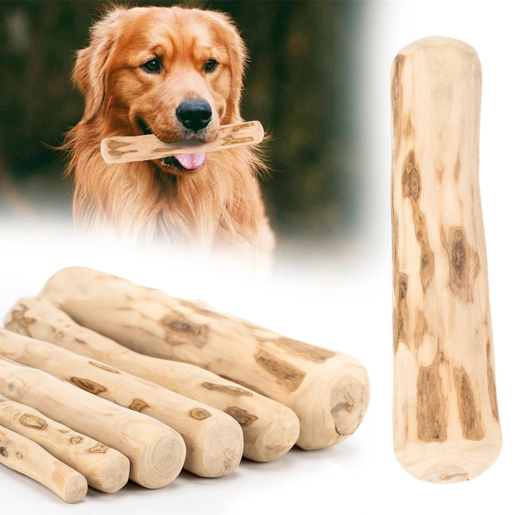Coffee Wood Dog Chew Stick – Natural, Bite-Resistant Teeth Grinding Toy