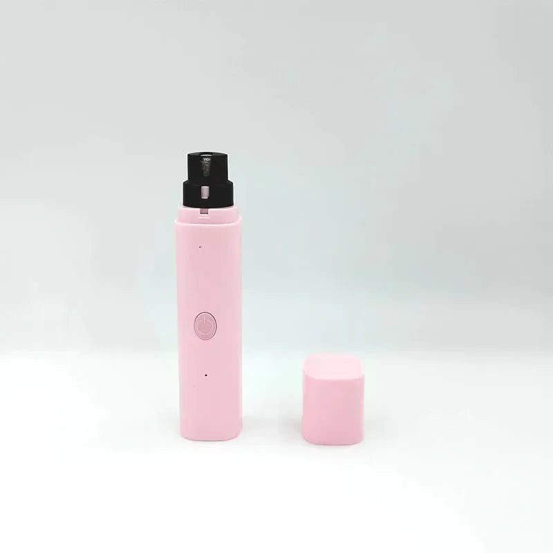 Electric Dog Nail Clippers with LED Light – Quiet, USB Rechargeable Pet Nail Grinder for Dogs & Cats