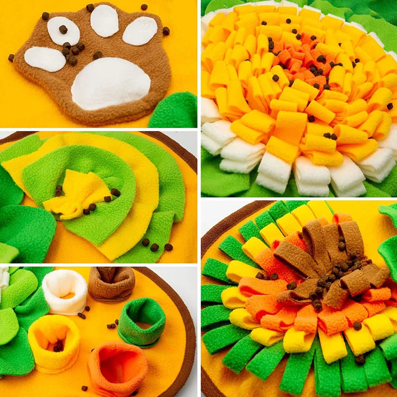 Snuffle Mat for Dogs – Interactive Foraging Puzzle & Slow Feeder Toy
