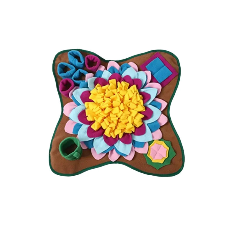 🐾 Pet Sniffing Training Mat – Stress Relief & Slow Feeding Blanket for Dogs and Cats