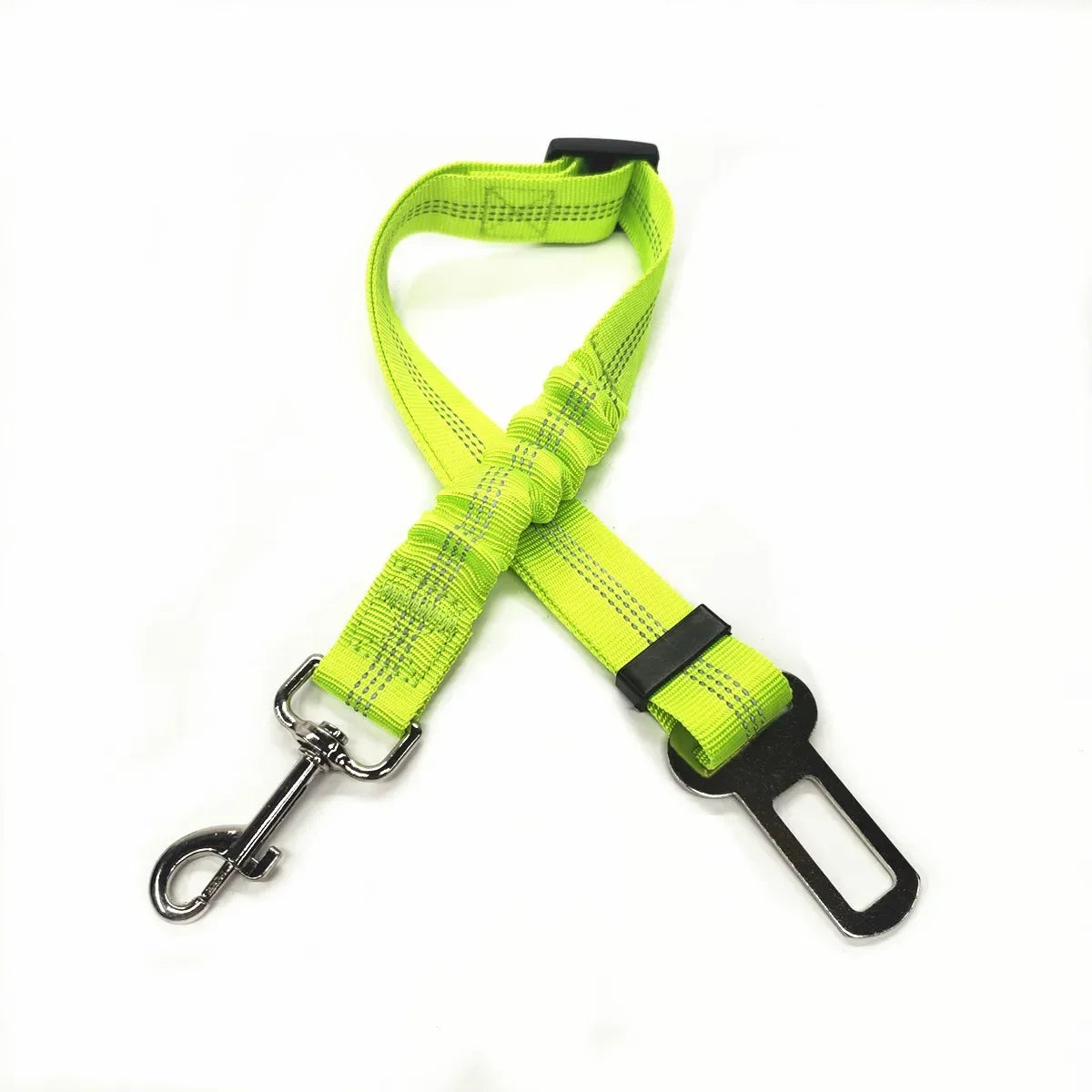 🚗 Adjustable Pet Car Seat Belt – Safety Harness Lead Clip for Dogs & Cats