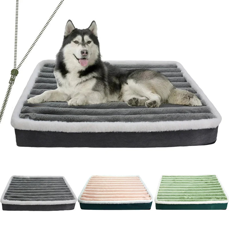 🛏️ Removable Dog Bed Mat – Washable Pet Cushion for Small and Medium Dogs