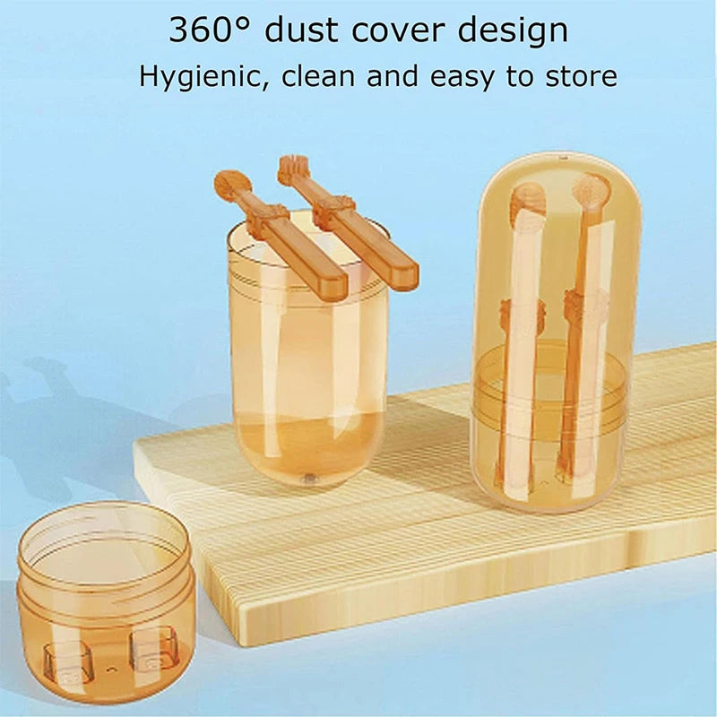 Pet Teeth Whitening & Cleaning Kit – Soft Silicone Toothbrush for Dogs & Cats