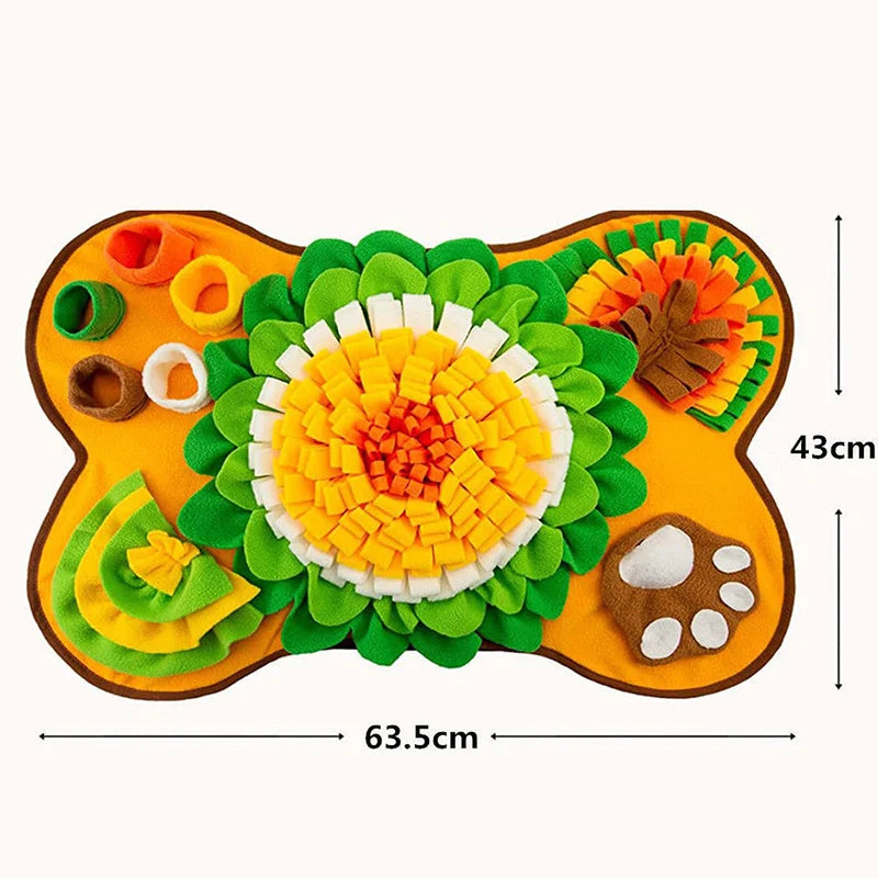 Snuffle Mat for Dogs – Interactive Foraging Puzzle & Slow Feeder Toy