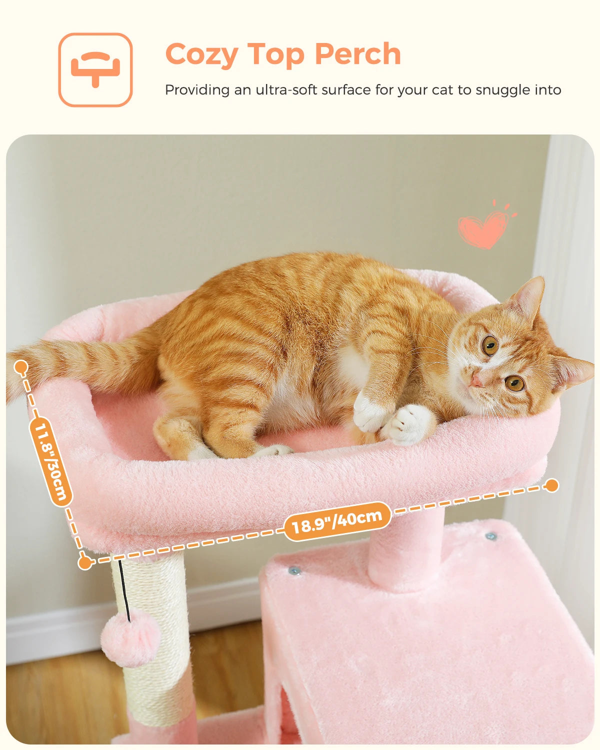 🐱 Multi-Level Luxury Cat Tree – Scratching Post Tower with Condo House for Indoor Cats