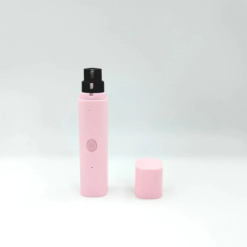 Electric Dog Nail Clippers with LED Light – Quiet, USB Rechargeable Pet Nail Grinder for Dogs & Cats