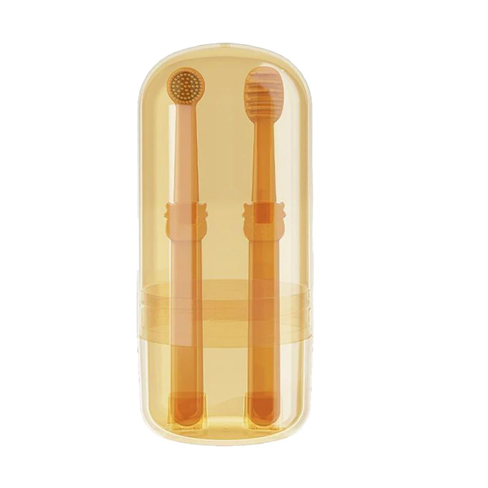 Pet Teeth Whitening & Cleaning Kit – Soft Silicone Toothbrush for Dogs & Cats