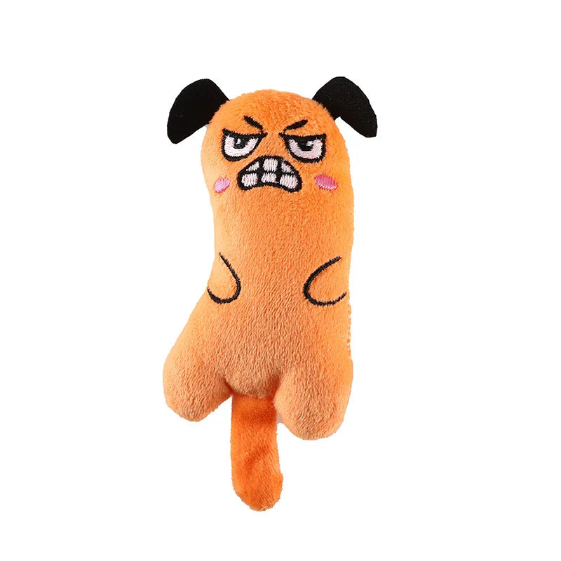 Cute Catnip Plush Toys – Interactive Chew & Squeak Fun for Kittens & Cats