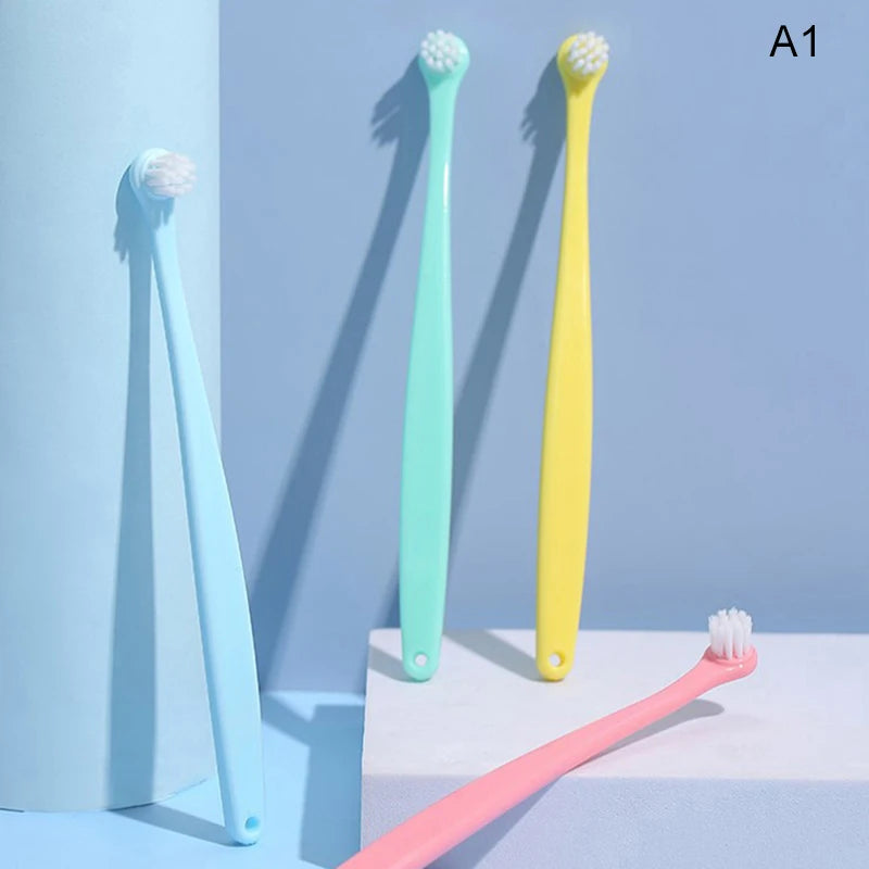 Dog & Cat Toothbrush – Small Head Pet Dental Cleaning Tool