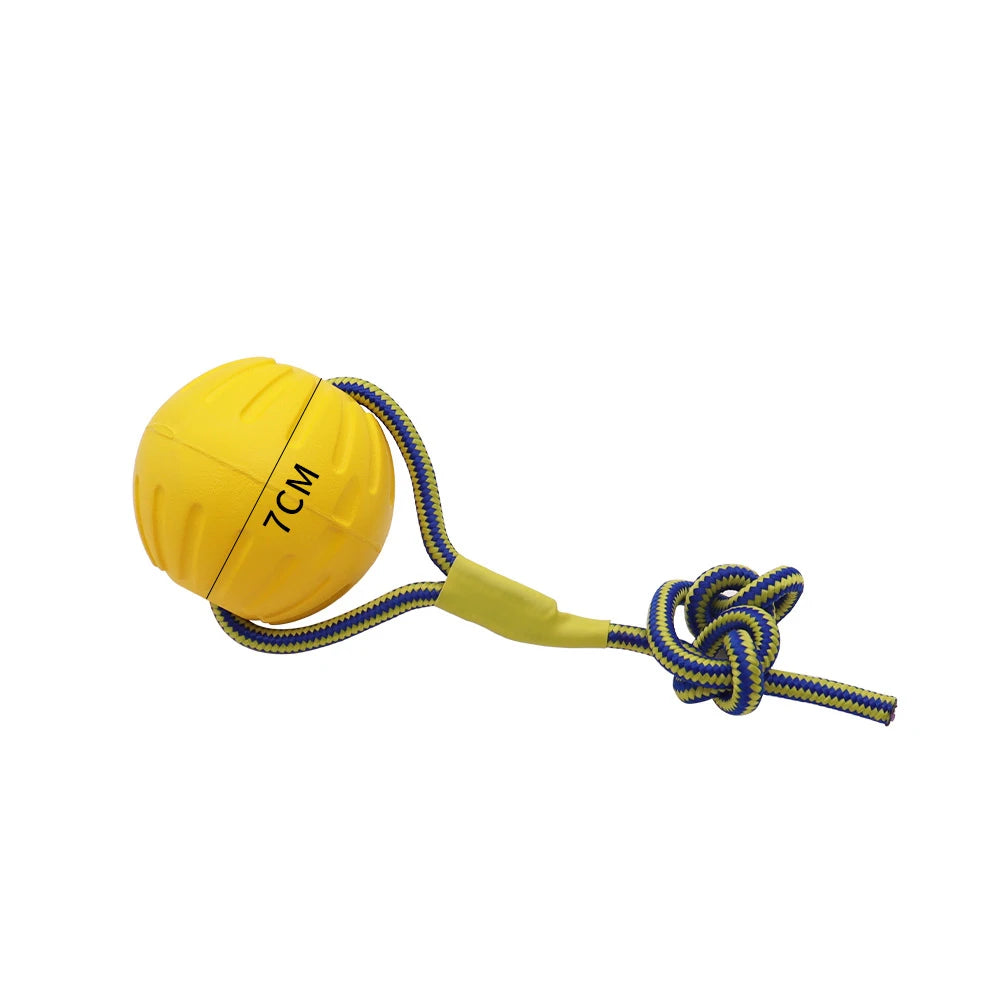 🦴 Indestructible Solid Rubber Dog Ball – 7/9cm Training & Chew Toy for All Dog Sizes