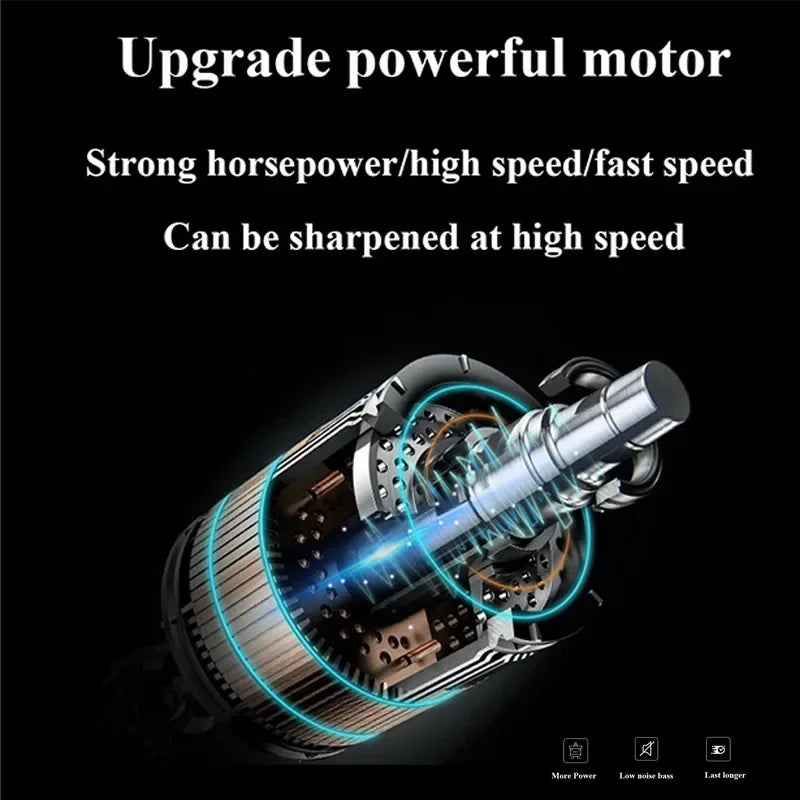 Electric Dog Nail Clippers with LED Light – Quiet, USB Rechargeable Pet Nail Grinder for Dogs & Cats