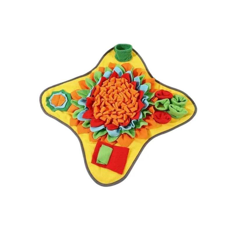 🐾 Pet Sniffing Training Mat – Stress Relief & Slow Feeding Blanket for Dogs and Cats