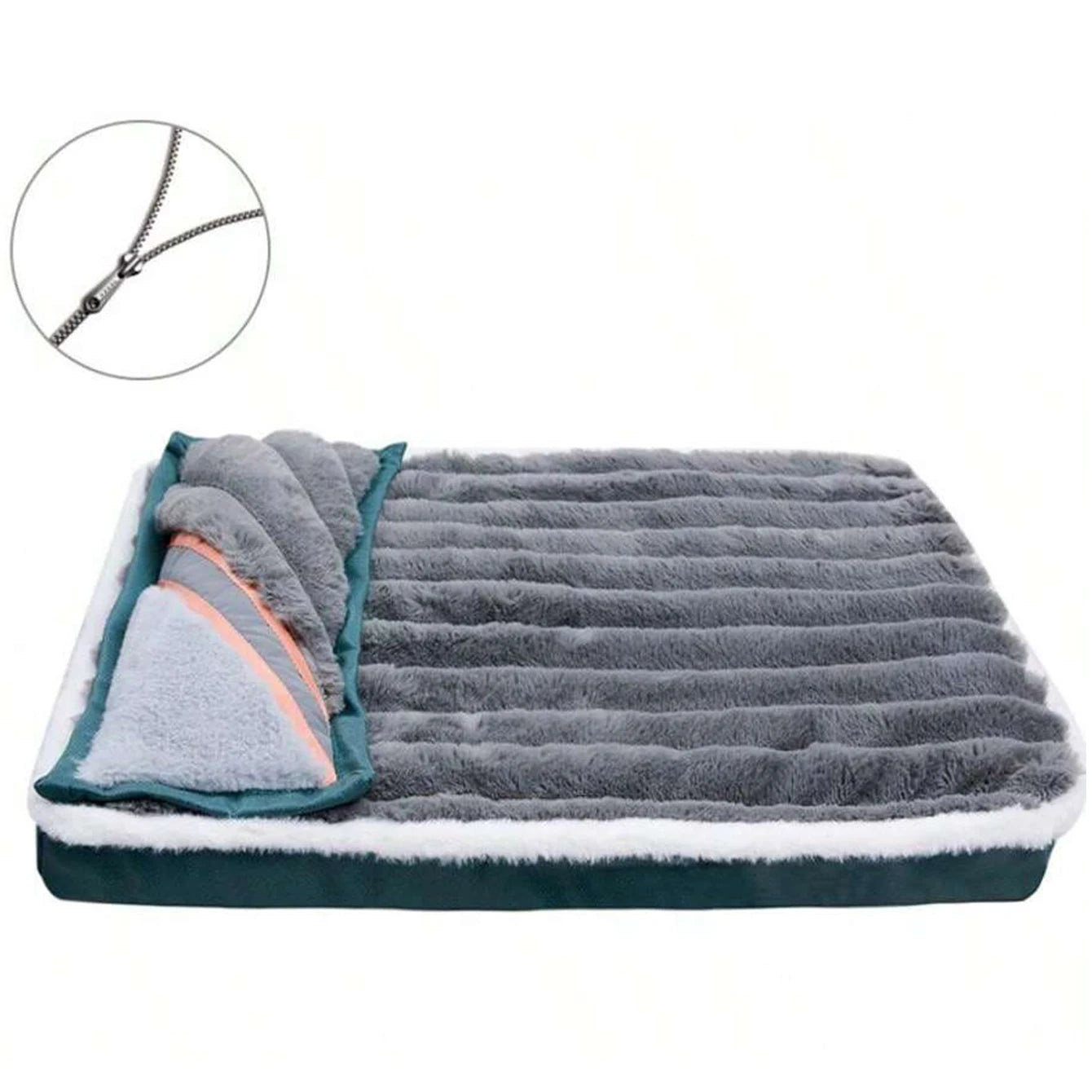 🛏️ Removable Dog Bed Mat – Washable Pet Cushion for Small and Medium Dogs