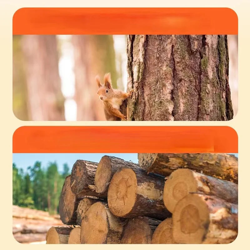 Bite-Resistant Chew Toy – Durable Pine Wood Molar Stick for Dogs